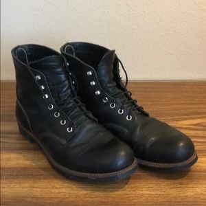 Red Wing Iron Ranger #8114 Black 10.5D